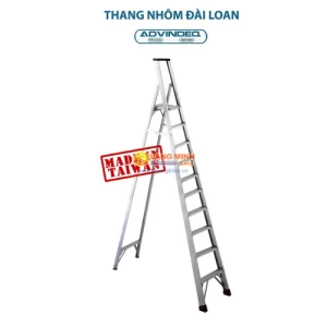 Thang nhôm chữ A đài loan 10 bậc Advindeq APS-10