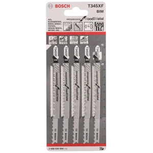 Bộ 5 lưỡi cưa lọng cho sắt T 345 XF