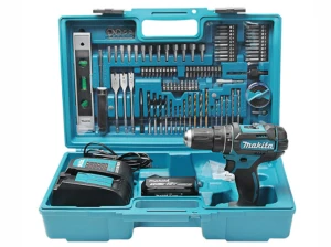 Bộ máy khoan pin 101 mũi khoan vít Makita DHP482SFX6