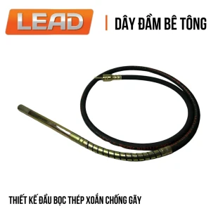 Dây đầm dùi bê tông bọc thép LEAD  LE 50 - 4m