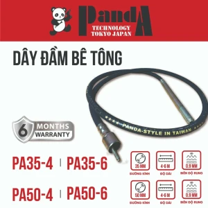 Dây đầm dùi bê tông PANDA PA35-4m