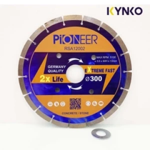 LƯỠI CẮT BÊ TÔNG GẠCH ĐÁ 24 RĂNG PHI Ø300MM RSA12002