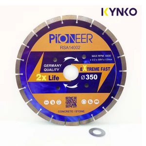 LƯỠI CẮT BÊ TÔNG GẠCH ĐÁ 24 RĂNG PHI Ø350MM RSA14002