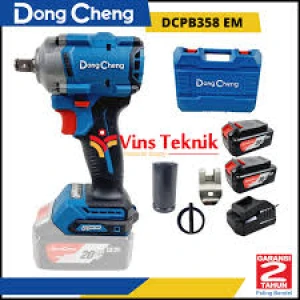 Máy siết bu lông dùng pin 20V DongCheng DCPB358EM (Kèm 2 Pin 4.0Ah & Sạc)