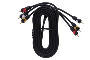 Cáp video 3RCA 2m Xmobile DS151-TB