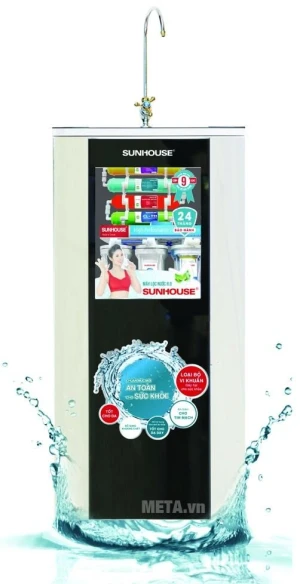 Máy lọc nước R.O 9 lõi Sunhouse SHR8669B