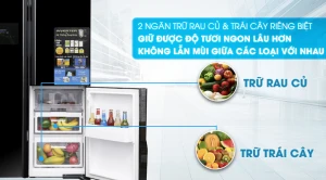 Tủ lạnh Hitachi Inverter 600 lít R-M700PGV2 GBK