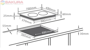 Bếp từ Chefs EH-DIH888