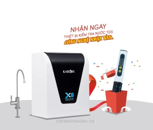 Máy lọc nước RO Karofi Spido S-s156