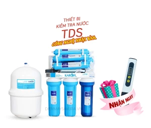 Máy lọc nước RO Karofi tiêu chuẩn 9 lõi lọc KT-E9RO (Không tủ)