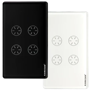 Công tắc Thông Minh Không Viền CT4N-BLE-B/W