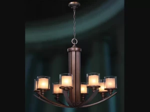 Đèn chùm cổ điển treo trần 8 bóng VU049708HB