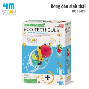 Đồ chơi (Giáo Dục STEM, Độ tuổi 5 ) Bóng đèn sinh thái - 4M (Đồ chơi Khoa học, Lắp ráp)