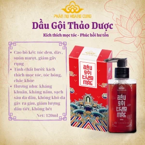 Dầu Gội Thảo Mộc, Phấn Nụ Hoàng Cung, Thiên Nhiên Kích Mọc Tóc, Dung T