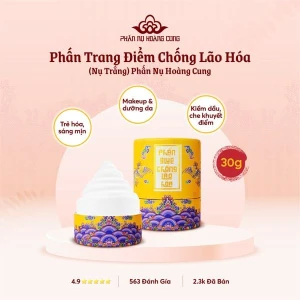 Phấn trang điểm chống lão hóa (nụ trắng)