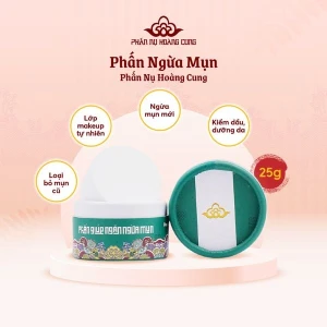 Phấn Trang Điểm Ngừa Mụn, Phấn Ngừa Mụn, Phấn Nụ Hoàng Cung, Dung Tích