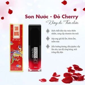 Son Nước LipGloss PK, Phấn Nụ Hoàng Cung, Dung Tích 5ml