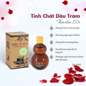 Tinh Chất Dầu Tràm, Thiên Nhiên Nguyên Chất 100%, Phấn Nụ Hoàng Cung,