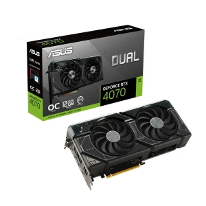 Card đồ họa Asus Dual Dual RTX 4070 EVO OC Edition (12GB/ GDDR6X/ 192 bit)
