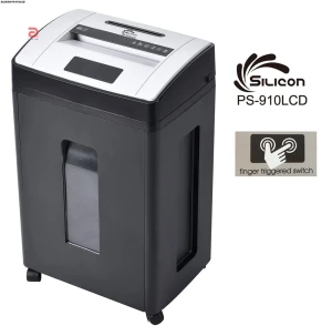 Máy hủy tài liệu Silicon PS-910LCD (Hủy vụn/ 10 Tờ/lần/ A4/A5)