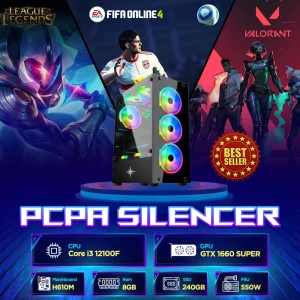 Máy tính để bàn PCPA SILENCER- I3/8G/1660 Super