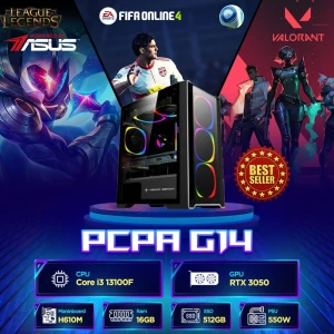 Máy tính PCPA G14 (i3 13100F/16GB/ 512GB SSD/RTX 3050/550W)