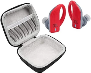 Bộ tai nghe JBL Endurance Peak chống nước cho thể thao đi kèm với hộp đựng sang trọng CCI Plush Carry