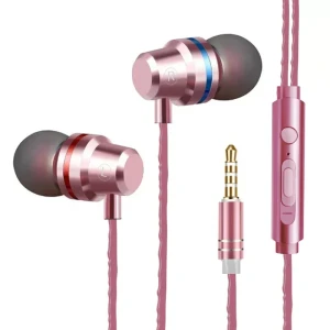Tai Nghe Thể Thao Có Dây Chụp Tai với Mic 3.5mm Cho Điện Thoại ZTE Nubia Màu Đỏ Magie 8 Pro 7S 7 6 6S 5S Lưỡi Dao A7s V2020