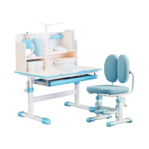 Bộ bàn ghế chống gù Sakawin S80 G80 - Xanh