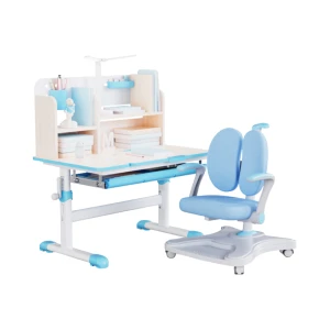 Bộ bàn ghế chống gù Sakawin S80 G90 - Xanh