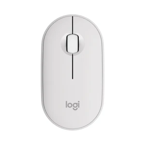 Chuột không dây Logitech Pebble M350s Màu Trắng (Wireless/Bluetooth) _ 910-006986