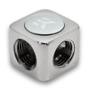 EK-AF T-Splitter 3F G1/4 - Nickel (Hàng Thanh Lý)