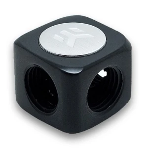 Fitting EK-AF T-Splitter 3F G1/4 - Black (Hàng Thanh Lý)