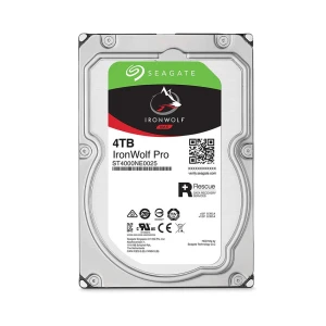 Ổ cứng HDD Seagate Ironwolf Pro 4TB 3.5 inch, 7200RPM, SATA, 256MB Cache (ST4000NE001)