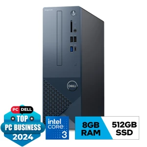 PC Dell Inspiron 3030S (i3 14100 8GB RAM/512GB SSD/WL BT/K M/Win11) (SFFI33003W1-8G-512G)