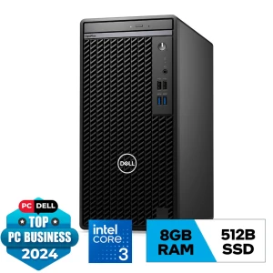 PC Dell Optiplex 7010 Tower (i3 13100 8GB/512GB SSD/Wifi 5/K M/Win 11/Đen) (MT7010-i313100-08512GW)