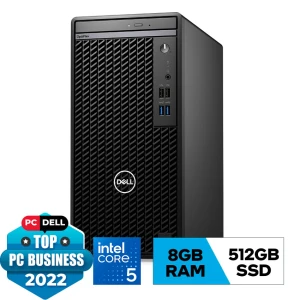 PC Dell Optiplex 7010 Tower (i5 12500 8GB RAM/512GB SSD/K M/Win 11/Đen) (71046227)