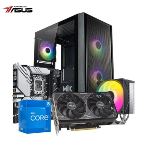 PC HACOM 022 (Intel I5-12400F/VGA RTX 4060) POWERED BY ASUS