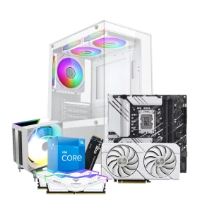 PC HACOM 031 ARTIC WHITE (Intel i5 12400F/ VGA RTX 4060)