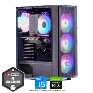 PC HACOM LIVE STREAM LS015 (i5-12400F/B660/16GB RAM/500GB SSD/RTX 3060 12GB/650W)