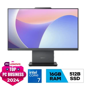 PC Lenovo ThinkCentre AIO Neo 50a 27 Gen5 (12SA001HVA) (i7-13620H/16GB RAM/512GB SSD/27 FHD/WL BT/K M/Đen)