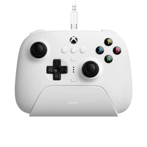 Tay cầm chơi game 8BitDo Ultimate 3-mode Controller Kèm Dock Sạc Màu Trắng