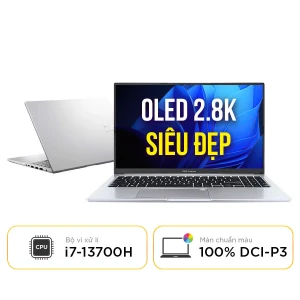 New 100% Laptop ASUS Vivobook 15 OLED A1505VA-MA492W - Intel Core i7-13700H | 16GB DDR4 | 15.6 inch 2.8K OLED 100% DCI-P3 120Hz