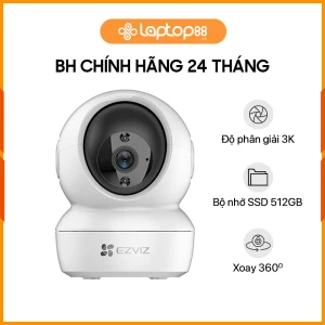 Camera Ezviz 3K: Thiết kế hiện đại xoay 360 độ - Độ phân giải 3K, 5MP