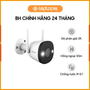 Camera Imou F52FP - Ghi hình cực nét 5MP 3K - Chống nước chuẩn IP67 - Hồng ngoại 30m - Nhiều tính năng thông minh