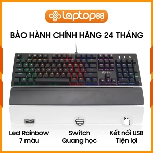 Fuhlen Eraser: Trải nghiệm gõ nảy, cực sướng - Switch quang học siêu bền, phản hồi nhanh