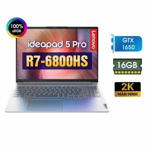 Lenovo Ideapad 5 Pro 16ARH7 - Laptop Lý Tưởng Cho Dân Thiết Kế - Cấu hình khỏe - Màn Chuẩn Màu 100% sRGB