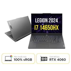 Lenovo Legion Y7000P IRX9: Siêu phẩm gaming 2024 cực khủng i7-14650HX RTX 4060 chiến game siêu mượt - Màn 2K 165Hz chuẩn màu mãn nhãn