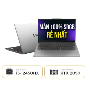 Lenovo LOQ Essential 15IAX9E - Mẫu Lenovo LOQ mới nhất - Thiết kế gọn nhẹ - Màn chuẩn màu 100% sRGB