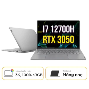 Lenovo Slim 7 Prox: Cấu hình cực khủng i7 12700H, RTX 3050 làm 3D mượt - Màn cảm ứng 3K 100% sRGB, 120Hz cực mãn nhãn